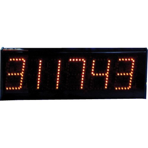 Alzatex DSP506B 6-Digit Display with 5" High LED Digits