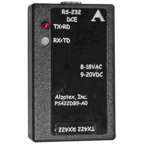 Alzatex PS422DB9A0 RS232 to RS422 Converter Module
