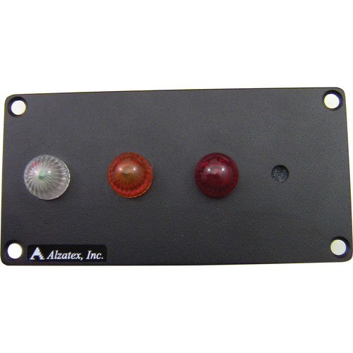 Alzatex RYG13AB Flush-Mount Red-Yellow-Green Unit (Black)