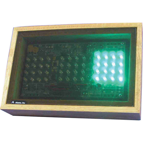 Alzatex RYG200A_OAK Green-Yellow-Red Display with 2 x 2" LED Clusters