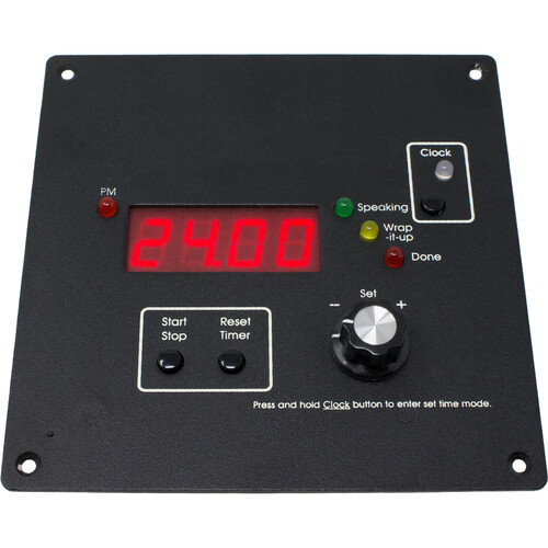 Alzatex Flush-Mount Countdown Timer/Clock 4-Digit Display