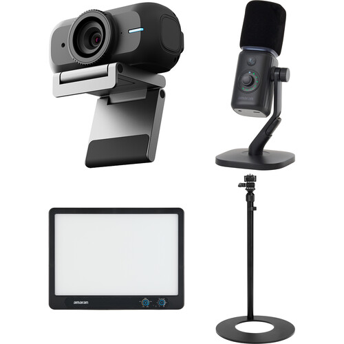 amaran Cam 4K Webcam Starter Bundle (Charcoal)