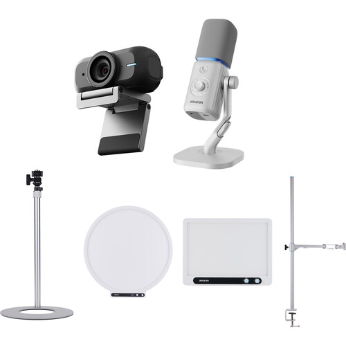 amaran Cam 4K Webcam Studio Bundle (White)