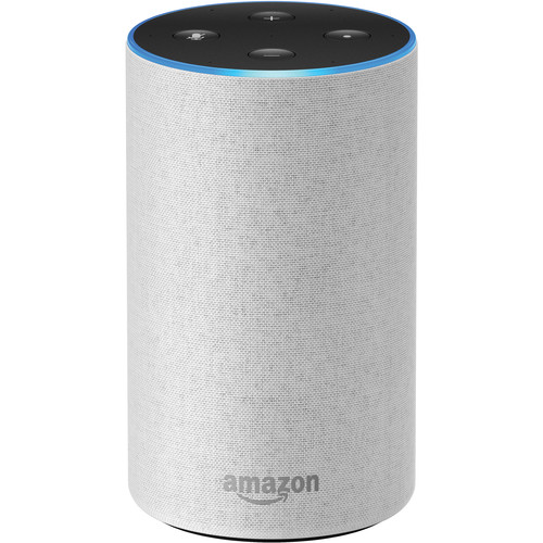Amazon Echo (2nd Generation, Sandstone Fabric)
