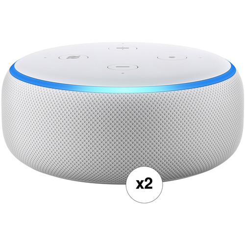 Amazon Echo Dot Pair Kit (3rd Generation, Sandstone)