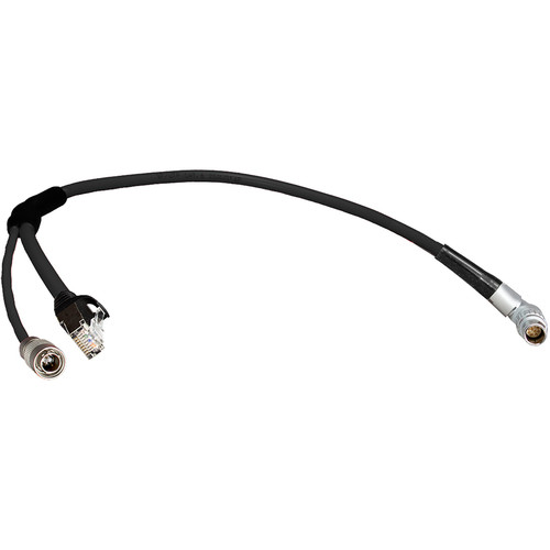 Ambient Recording MLC-L1B1OP-RA Ethernet Cable for MasterLockit & ARRI ALEXA Cameras (19.7")