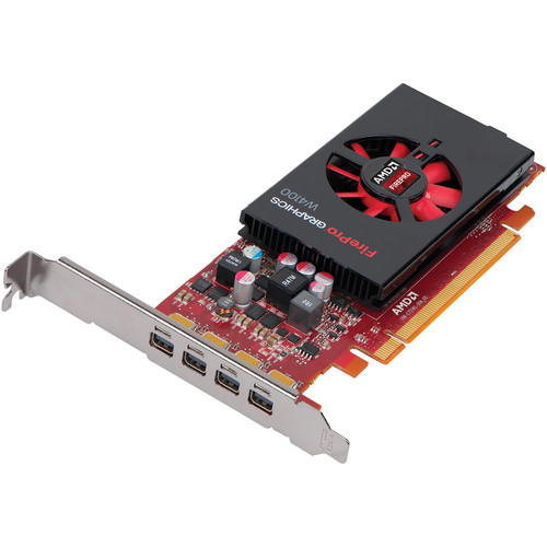 AMD FirePro W4100 Graphics Card