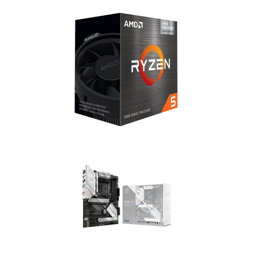 AMD Ryzen 5 5600GT 6-Core Processor and ASUS ROG STRIX B550-A