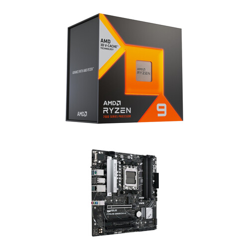 AMD AMD Ryzen 9 7950X3D 16-Core Processor and ASUS PRIME AMD AMD Ryzen 9 7950X3D 16-Core Processor and ASUS PRIME
