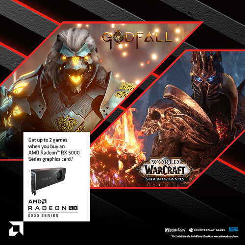 AMD Q3 2020 Radeon Game Bundle