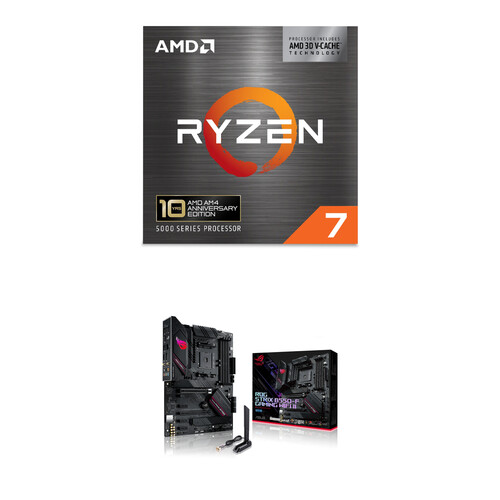 AMD Ryzen 7 5800X3D Processor & ASUS ROG Strix B550-F Gaming WiFi II ATX Motherboard Kit