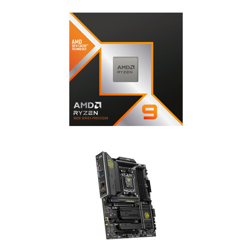 AMD Ryzen 9 9900X3D 12-Core AM5 Processor & MAG X870 TOMAHAWK WIFI Motherboard Kit