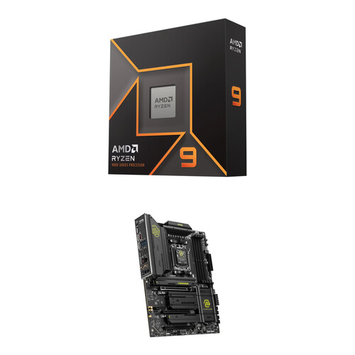 AMD Ryzen 9 9900X 12-Core AM5 Processor & MAG X870 TOMAHAWK WIFI Motherboard Kit