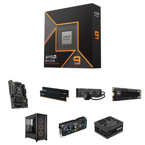 AMD RYZEN 9 9900X BUNDLE