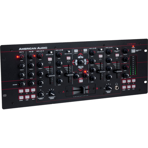 American Audio 19" MXR 4-Channel MIDILOG Analog/MIDI Mixer