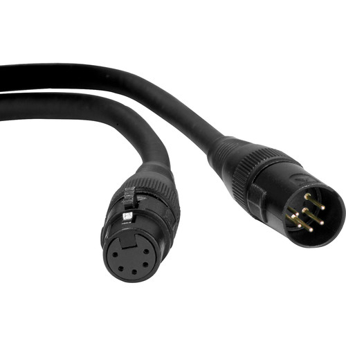 American DJ AC5PDMX3 Accu-Cable 5-Pin DMX Cable (3')
