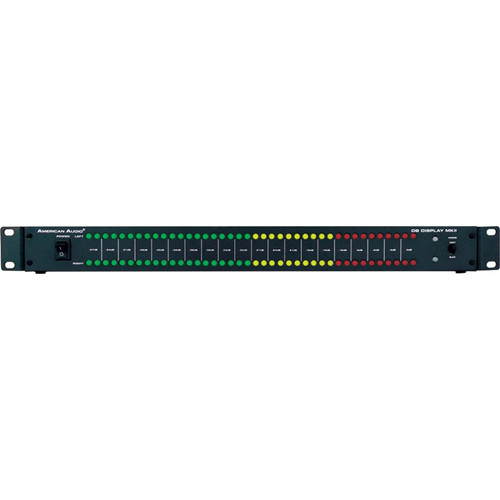 AMERICAN AUDIOD LEDサウンド レベルメーター スタジオ DJ American DJ DB Display MKII - LED dB Level DB DISPLAY MKII B&H