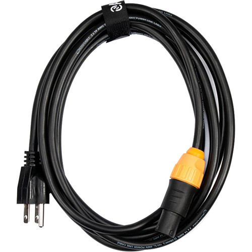 ADJ IP65 Power Link to Edison 3-Prong Power Cable, 15'