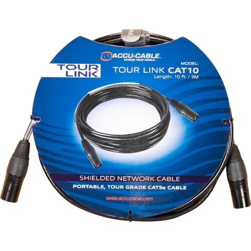 American DJ TOUR LINK CAT10 Cat 5e Cable (10')