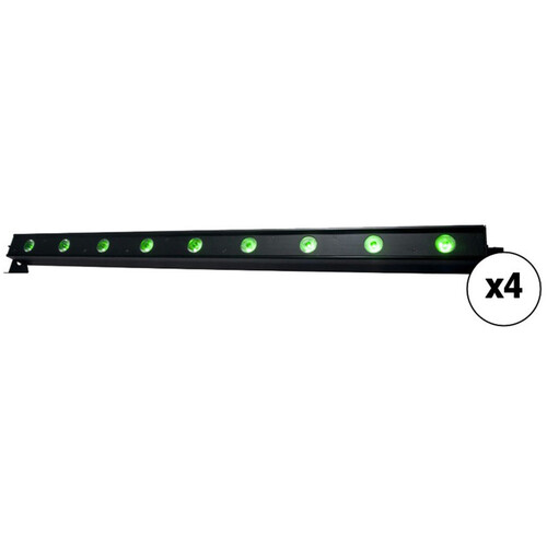American DJ UB 9H RGBAW+UV LED Linear Fixture (41.75", 4-Pack)