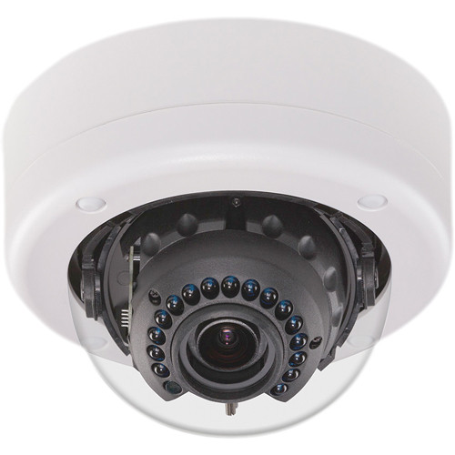 American Dynamics Discover 700 Mini-Dome Outdoor Camera with Varifocal Lens (White, NTSC)
