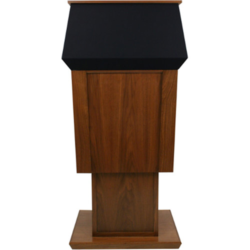 AmpliVox Sound Systems Patriot Plus Adjustable Height Lectern with Sound System