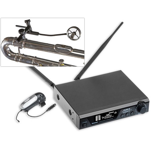 AMT Wireless Alto and Bass Flute Microphone System