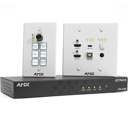 AMX Jetpack 3x1 4K60 Transmitter, Receiver & Controller Kit (EU/UK)