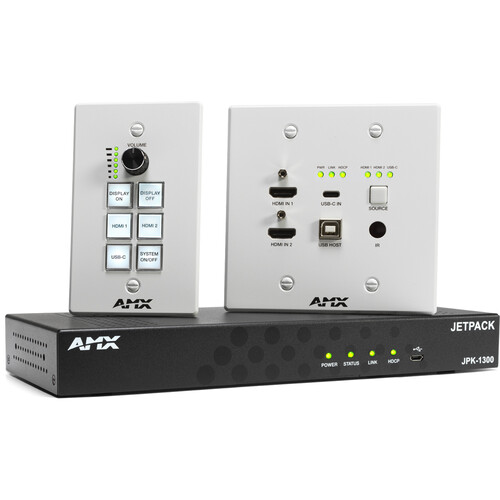 AMX Jetpack 3x1 4K60 Transmitter, Receiver & Controller Kit (US/AU)