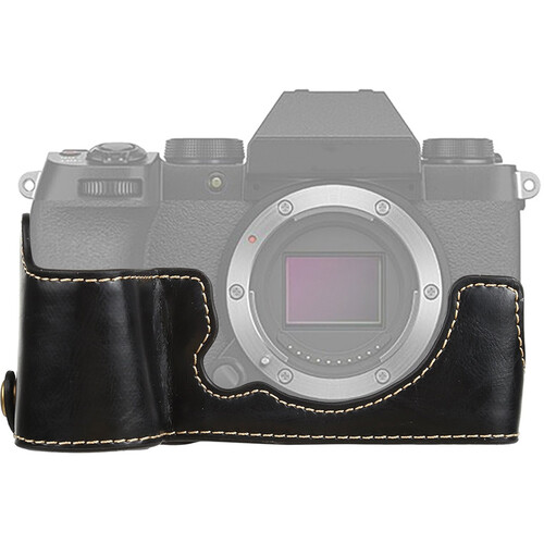 Amzer PU Leather Camera Half Case Base for FUJIFILM X-S10