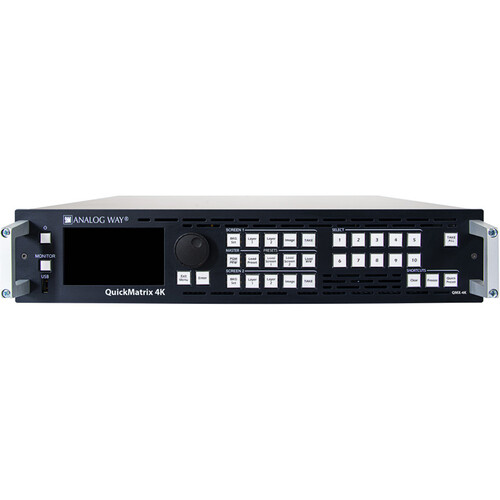 Analog Way QuickMatrix 4K Multilayer Mixer & Seamless Switcher