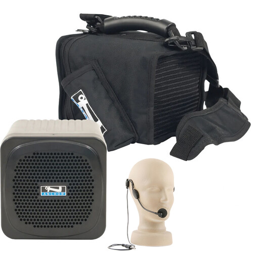 Anchor Audio MINI System ECO 1 Bluetooth Loudspeaker with HBM-50 Headband Microphone