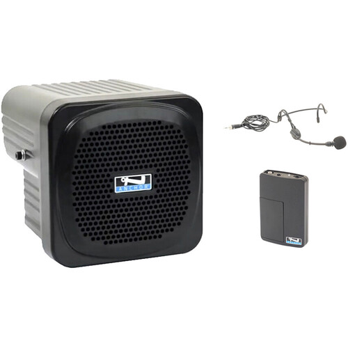 Anchor Audio MINI SYSTEM 1 Bluetooth Loudspeaker with WB-LINK Beltpack and HBM-LINK Headset Microphone
