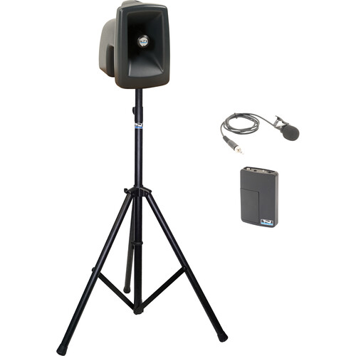 Anchor Audio MegaVox 2 SYSTEM X1 with WB-LINK Beltpack and LM-LINK Lavalier Mic