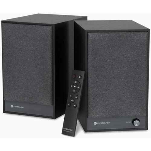 Andover Audio SpeakEasy 4 2-Way Active Wireless Bookshelf Speakers (Black, Pair)