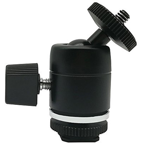 ANDYCINE Hot Shoe Mount Mini Ball Head