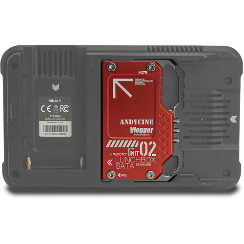 ANDYCINE LunchBox II Magnalium Case for SATA SSD to LUNCHBOX II