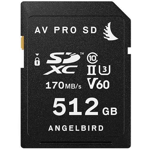 Angelbird 512GB AV Pro UHS-II SDXC Memory Card (2-Pack)
