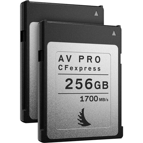Angelbird 512GB CFexpress 2.0 Type B Match Pack for the Nikon D6 (2 x 256GB)