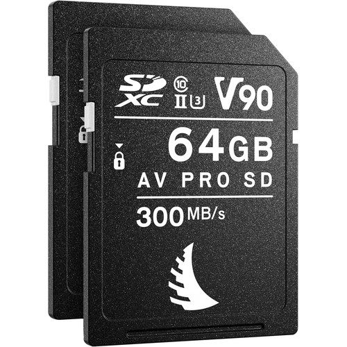 Angelbird 128GB Match Pack for Blackmagic Pocket Cinema Cameras (2 x 64GB)