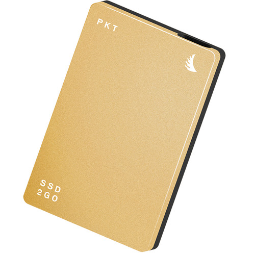 Angelbird 2TB SSD2go PKT USB 3.1 Gen 2 Type-C External Solid-State Drive (Gold)