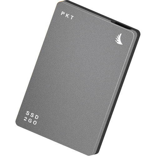 Angelbird 256GB SSD2go PKT USB 3.1 Gen 2 Type-C External Solid-State Drive (Graphite Gray)