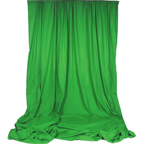 Angler Muslin Background (Chromakey Green, 10 x 12')