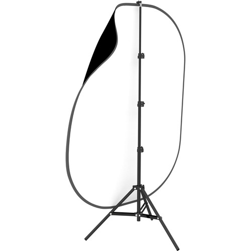 Angler 5x7' Collapsible Background Kit (Black/White)