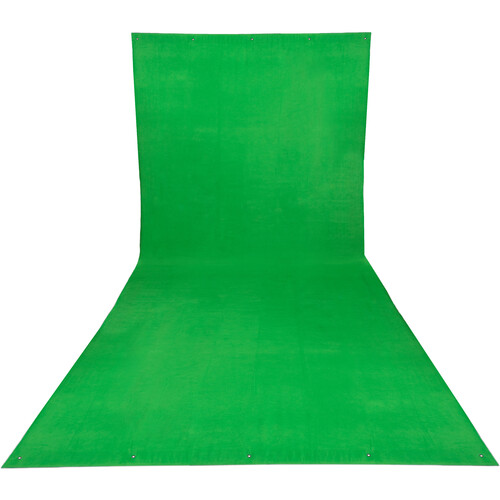 Angler Wrinkle-Resistant Fleece Background (Chroma Green, 9 x 20')