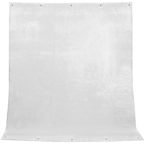 Angler Wrinkle-Resistant Fleece Background (White, 9 x 10')