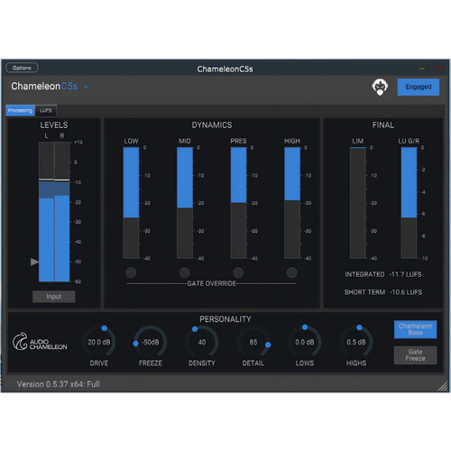 Angry Audio Chameleon C6s Livestream Audio Processor Software