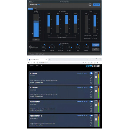 Angry Audio dreamEncoder Pro Streaming Engine + C6s Processor Software Bundle
