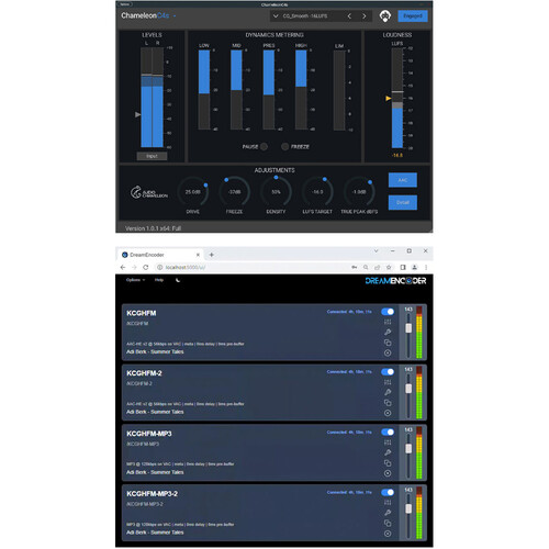 Angry Audio dreamEncoder Streaming Engine + C4s Processor Software Bundle