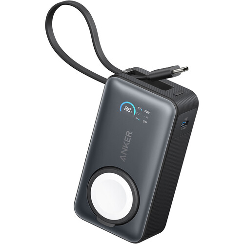Anker MagGo Power Bank for Apple Watch (10,000mAh, Black)